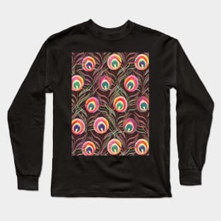 Maximalist peacock Long Sleeve T-Shirt